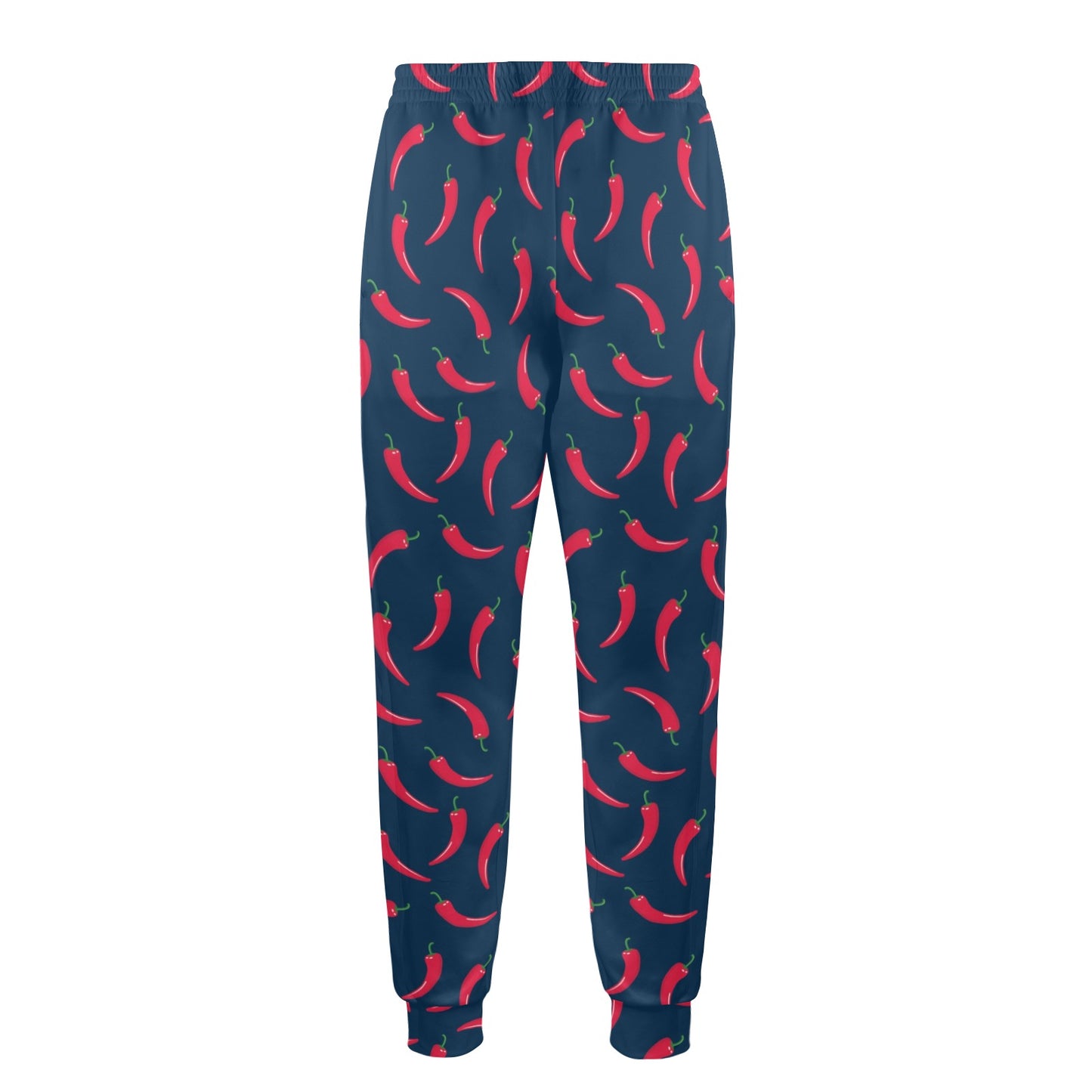 Chilli Pepper Pattern Print Design 03 Men's Casual Track Pants
