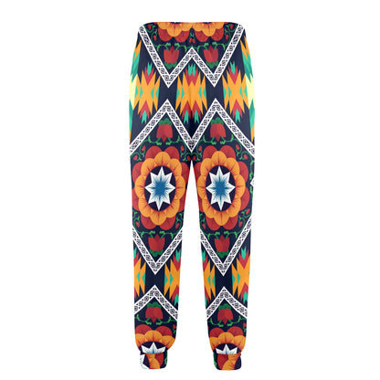 African Kente Men's Casual Track Pants