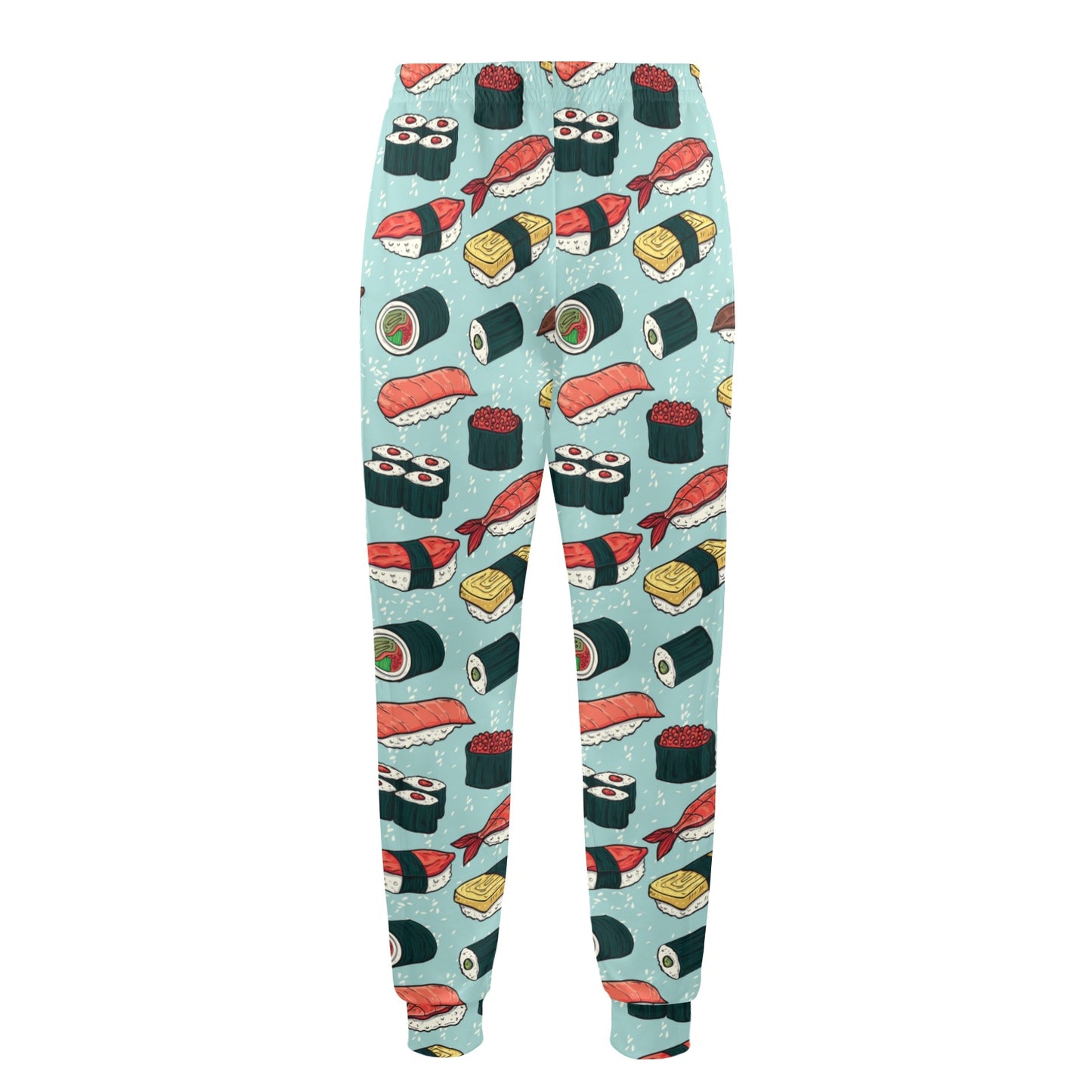 Sushi Pattern Design Men's Casual Track Pants