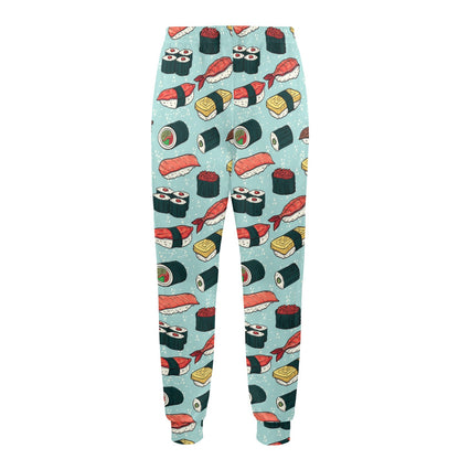Sushi Pattern Design Men's Casual Track Pants