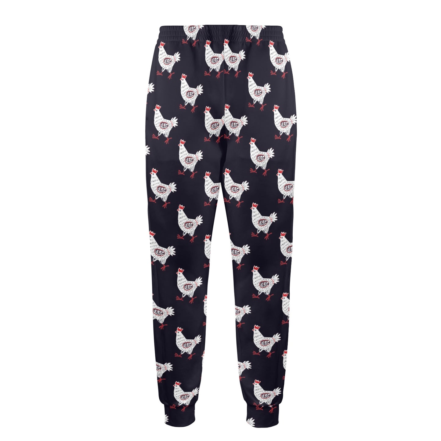 Chicken Pattern Print Design 03 Men's Casual Track Pants