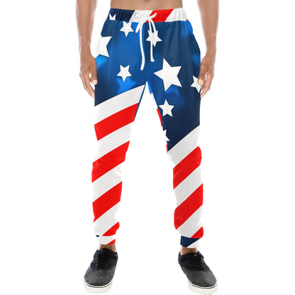 American flag Style Men's Sweatpants