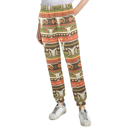 American indian Skull Animal Women's Casual Track Pants