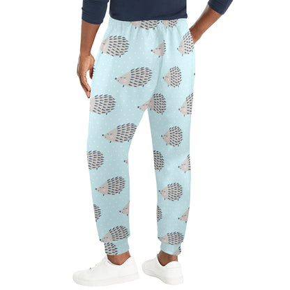 Hedgehog Pattern Print Design 02 Men's Casual Track Pants