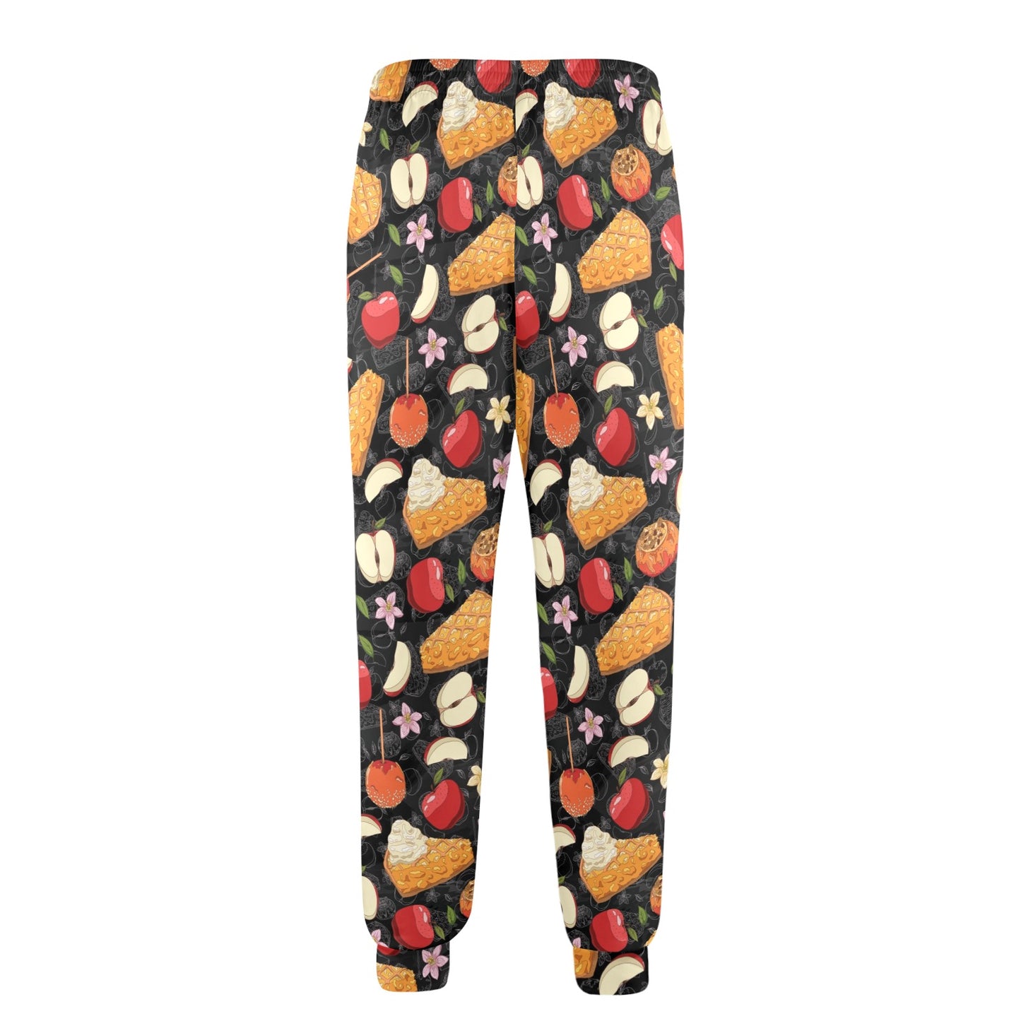 Apple Pie Pattern Print Design 01 Men's Casual Track Pants
