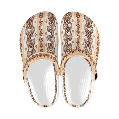 Native Classic Pattern Print Unisex Clogs Shoes
