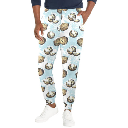 Coconut Pattern Print Design CN01 Men's Casual Track Pants