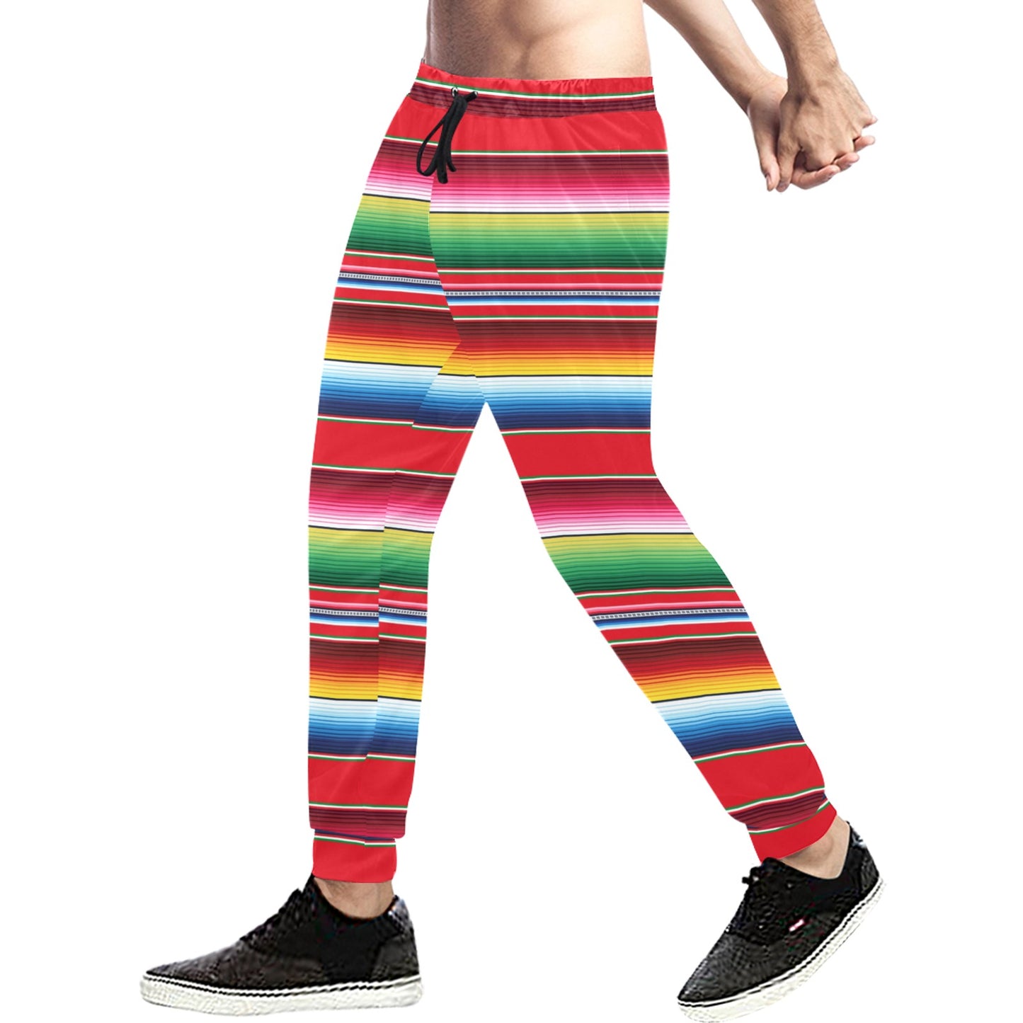 Serape Pattern Men's Sweatpants