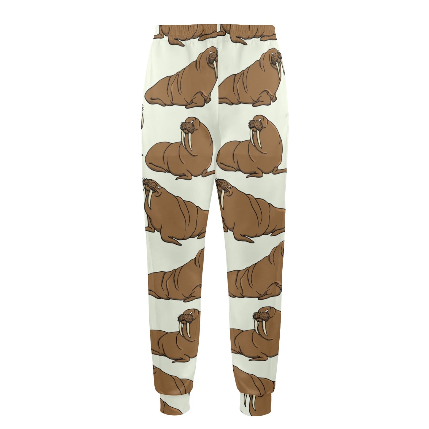 Walrus Pattern Print Design 03 Men's Casual Track Pants