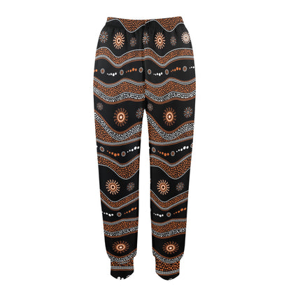 Aboriginal Print Design LKS404 Women's Casual Track Pants