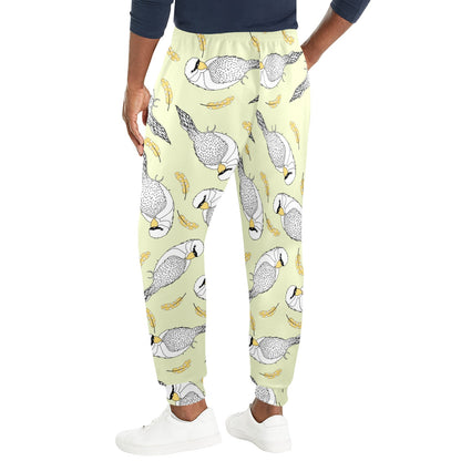 Parakeet Pattern Print Design A03 Men's Casual Track Pants