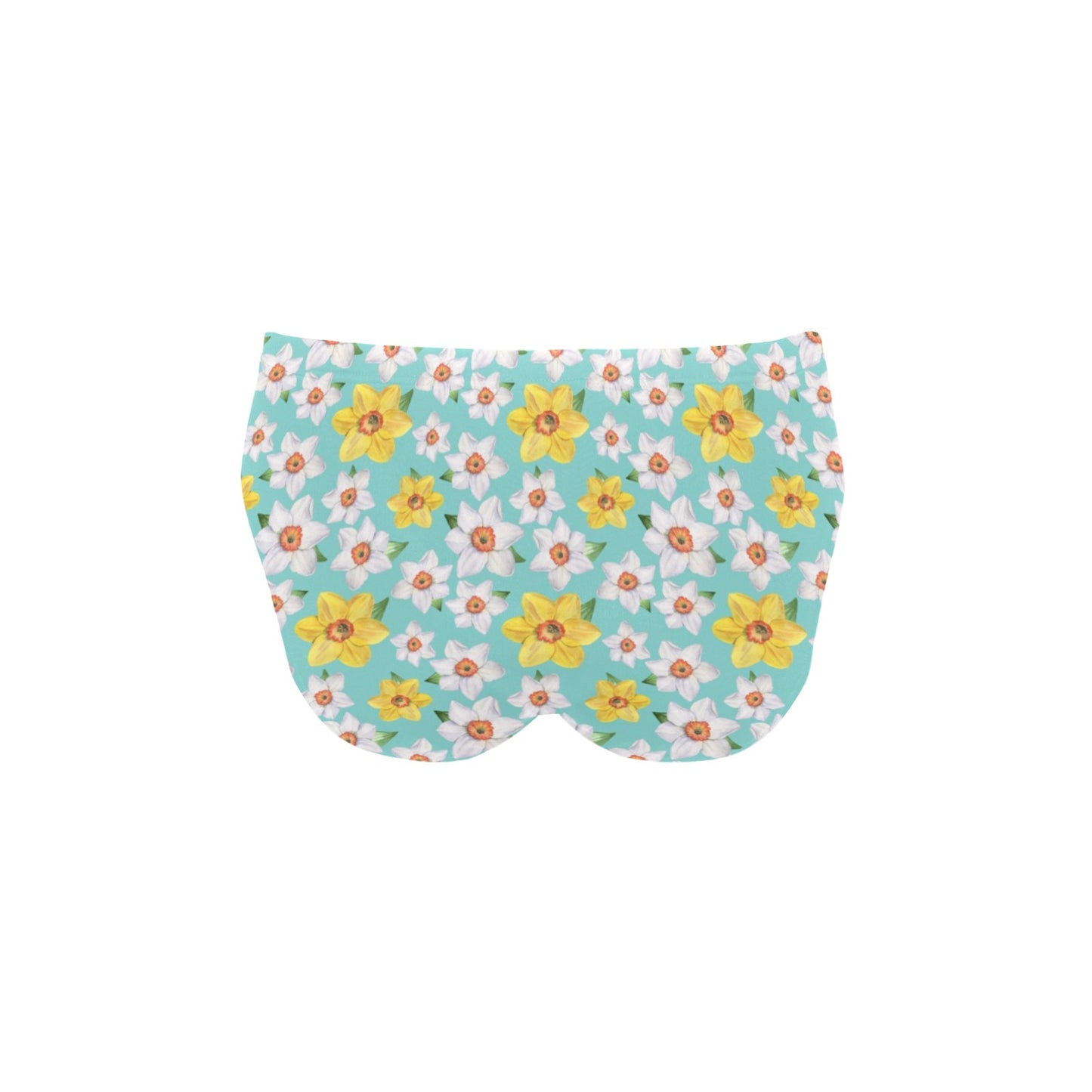 Daffodils Pattern Print Design 02 Men's Swimming Briefs