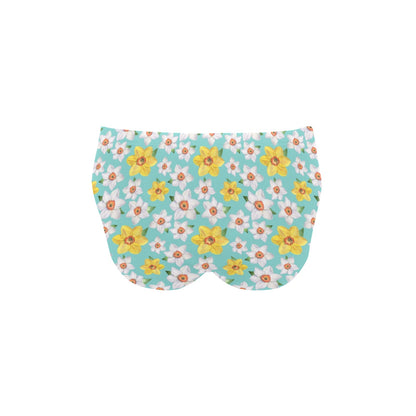 Daffodils Pattern Print Design 02 Men's Swimming Briefs
