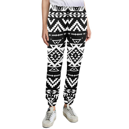 Tribal indians native aztec Women's Casual Track Pants