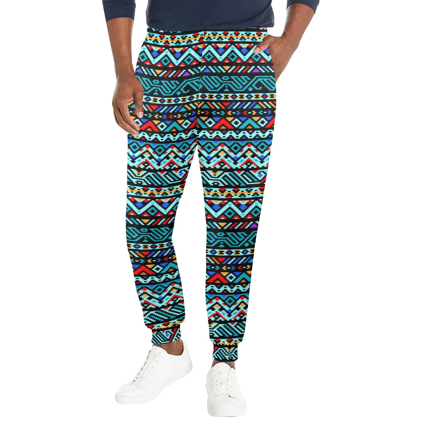 Southwestern Style Men's Casual Track Pants
