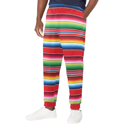 Serape Pattern Men's Casual Track Pants