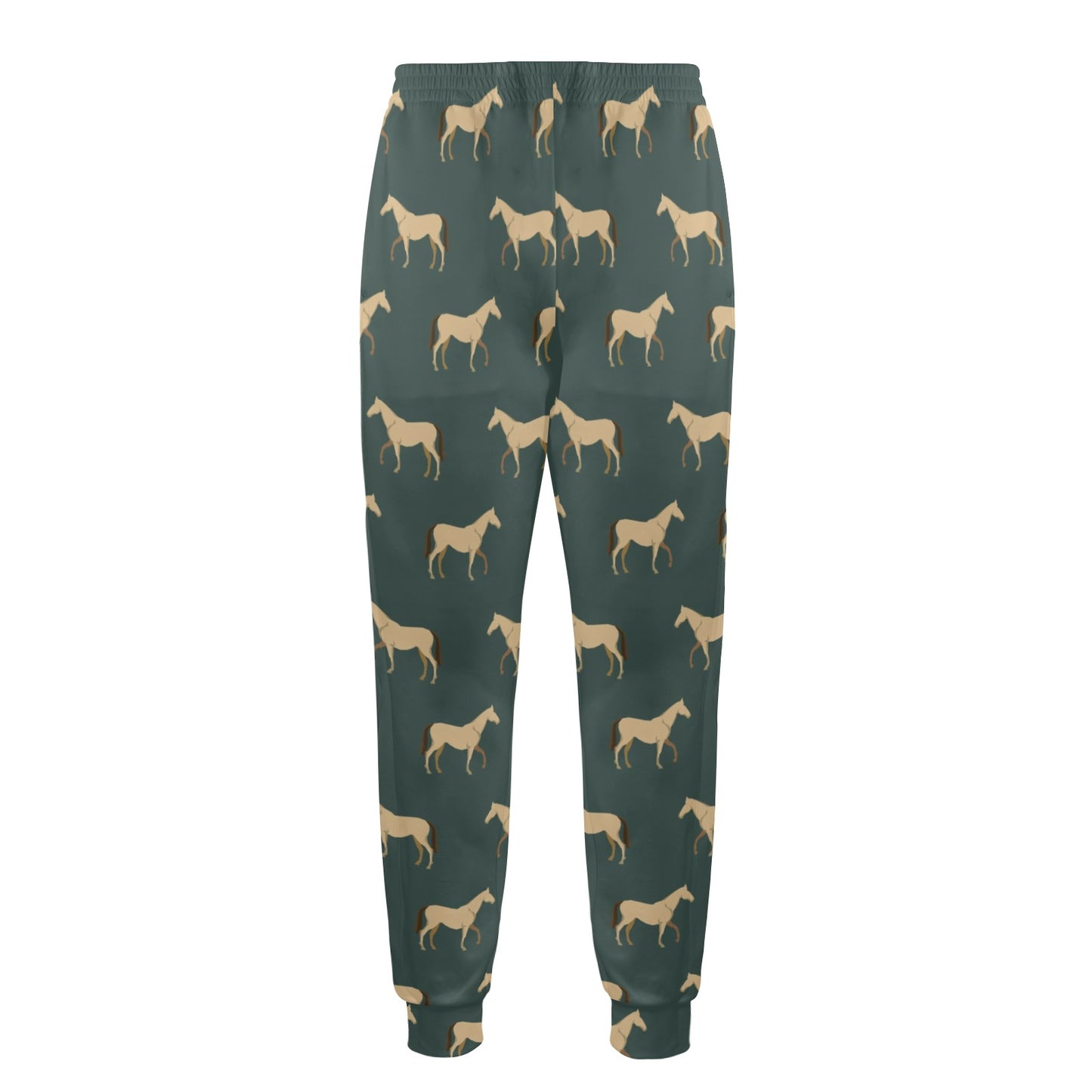 Horse Classic Themed Pattern Print Men's Casual Track Pants