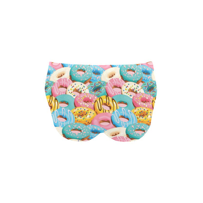 Donut Pattern Print Design DN01 Men's Swimming Briefs