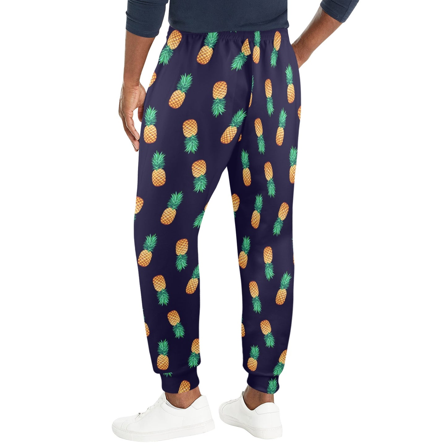 Pineapple Pattern Men's Casual Track Pants
