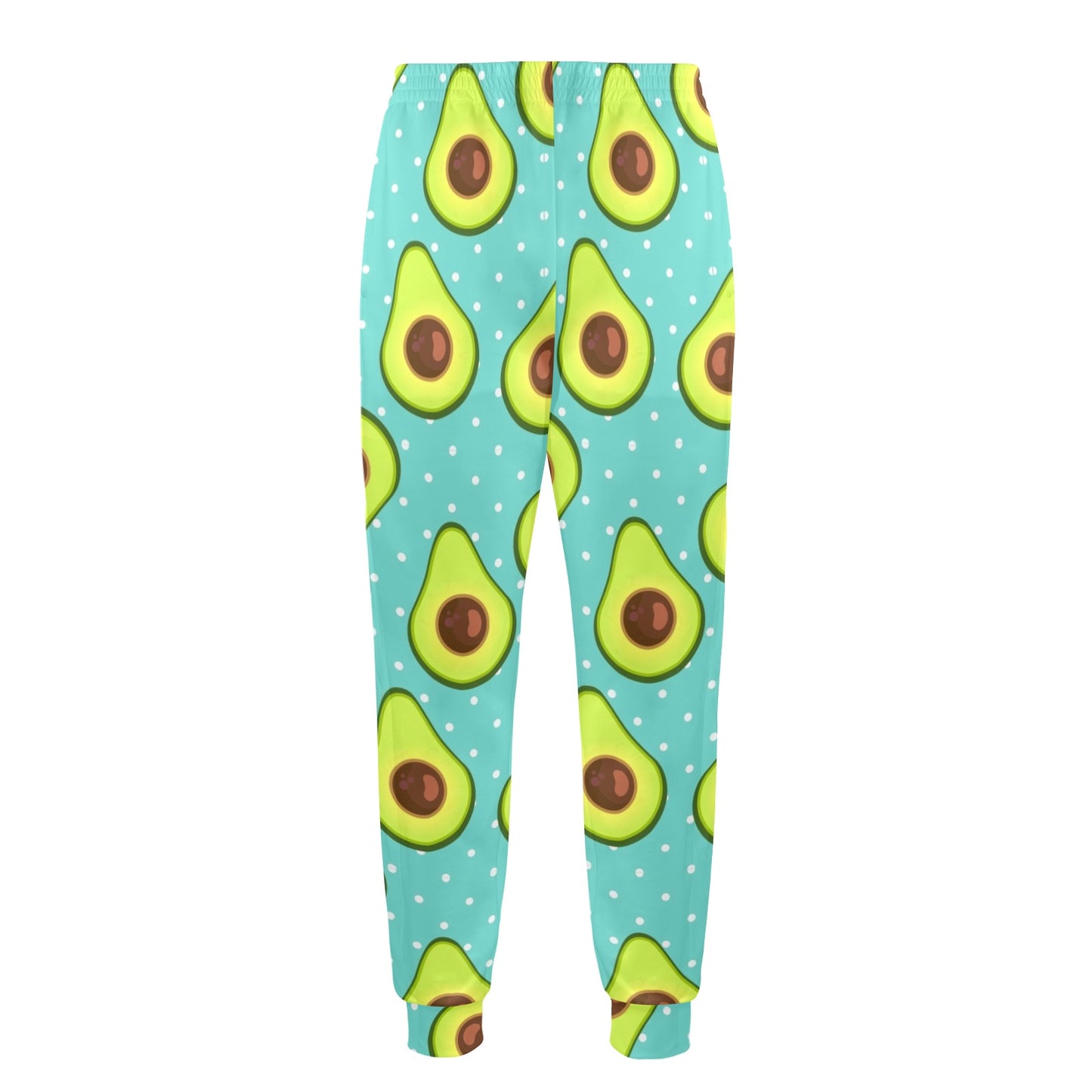 Avocado Pattern Print Design AC012 Men's Casual Track Pants