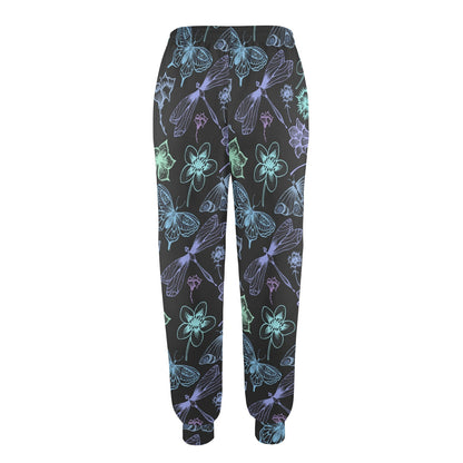 Butterfly Dragonfly Women's Casual Track Pants