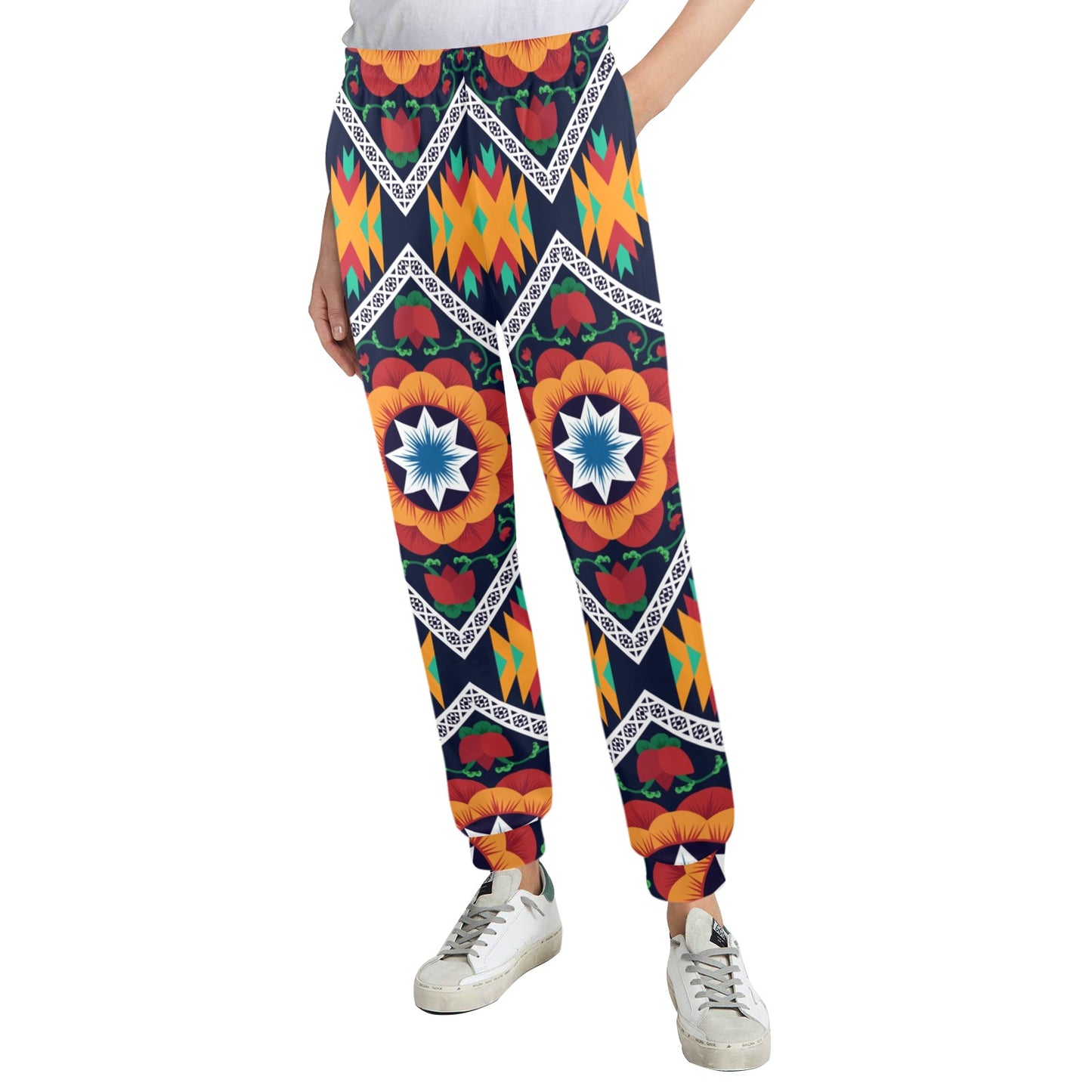 African Kente Women's Casual Track Pants