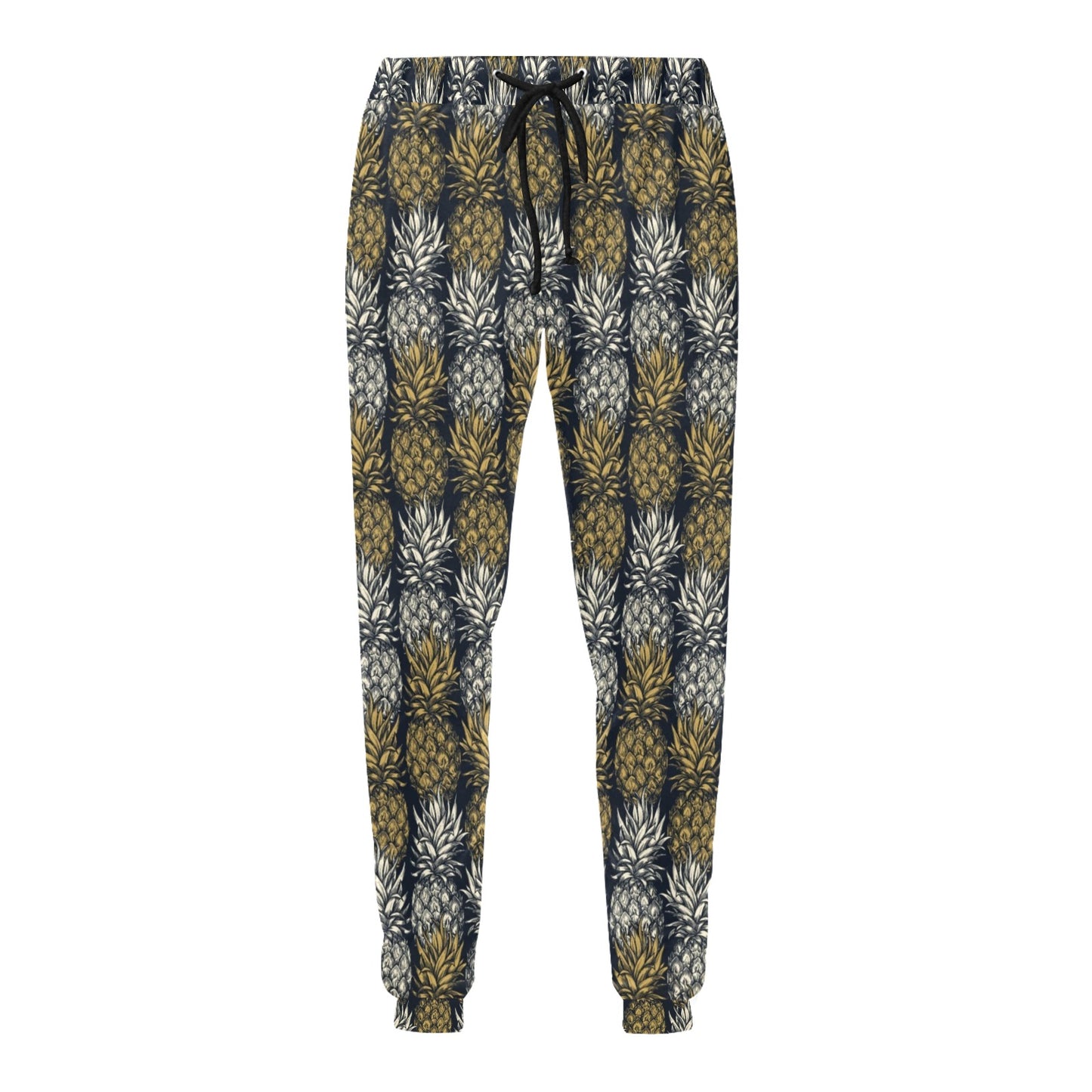 Pineapple Print Design Pattern Men's Sweatpants