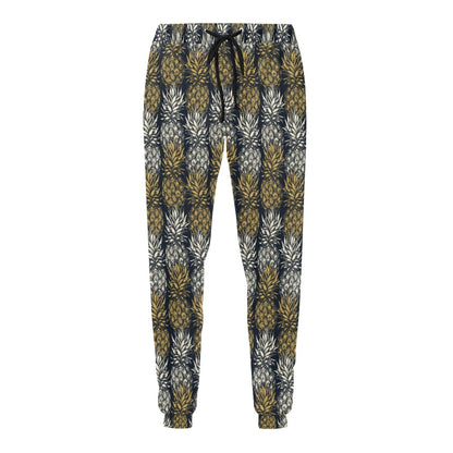 Pineapple Print Design Pattern Men's Sweatpants