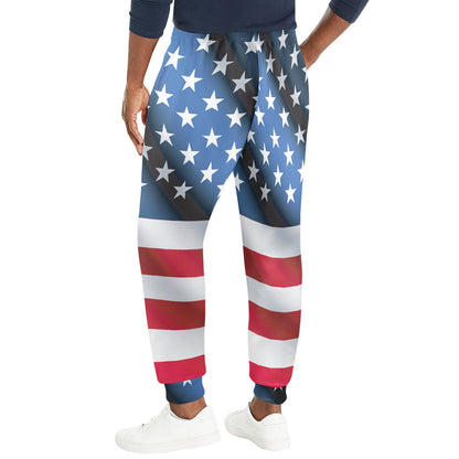 American flag Classic Men's Casual Track Pants