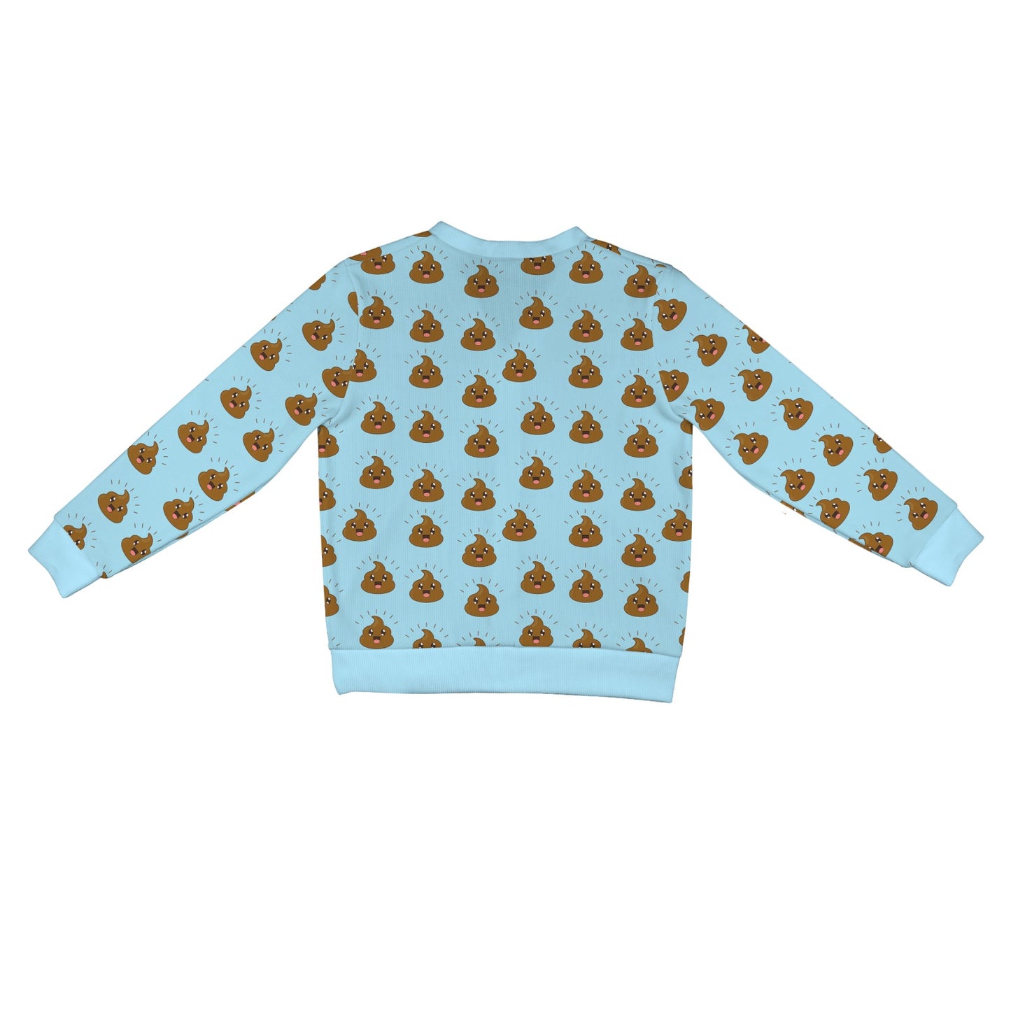 Poop Emoji Pattern Print Design A03 Women's Cardigan