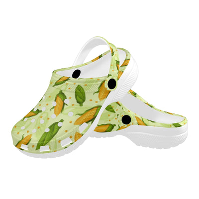 Agricultural Fresh Corn cob Print Pattern Unisex Clogs Shoes