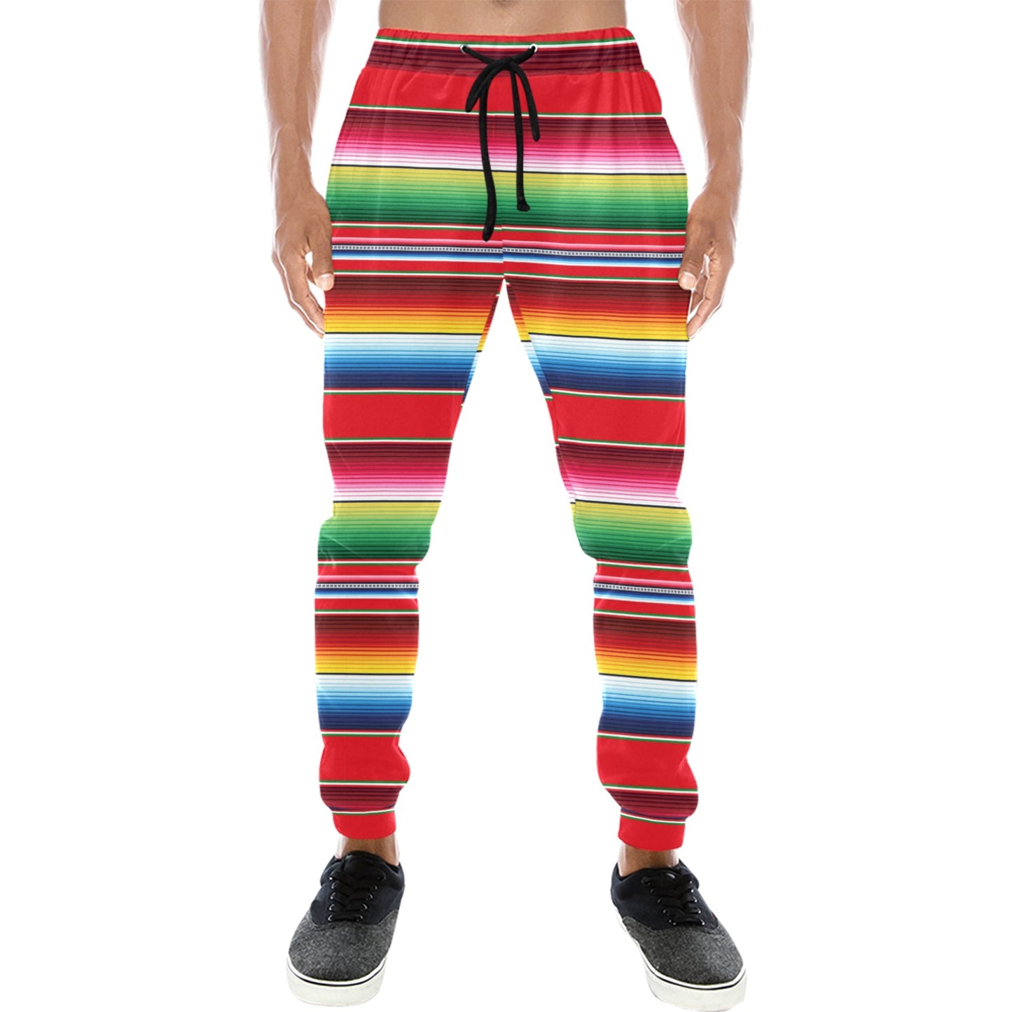 Serape Pattern Men's Sweatpants