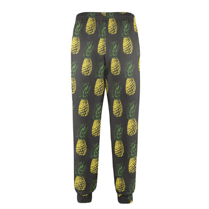Gold Pineapple Men's Casual Track Pants