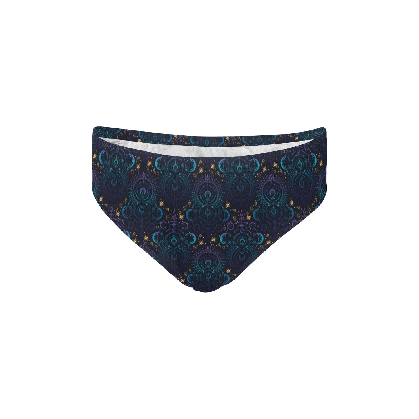 Celestial Pattern Print Design 06 Men's Swimming Briefs