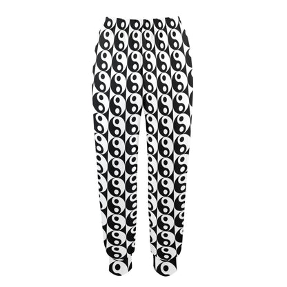 Yin Yang Classic Pattern Design Print Women's Casual Track Pants