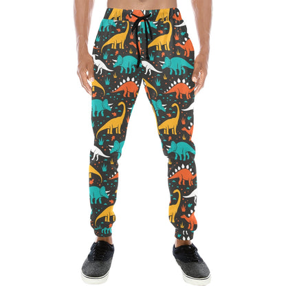 dinosaur Design Print Pattern JJ0102 Men's Sweatpants
