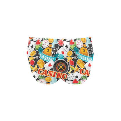Casino Pattern Print Design 03 Men's Swimming Briefs