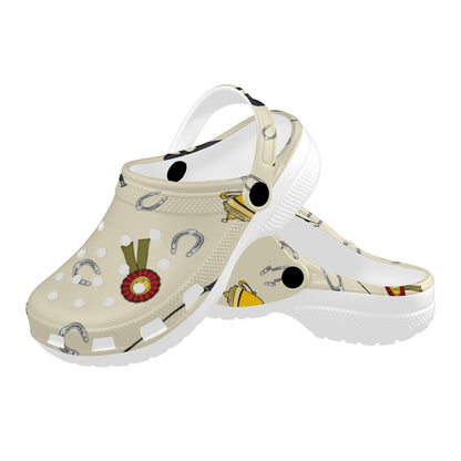 Equestrian Horseshoe Equipment Unisex Clogs Shoes