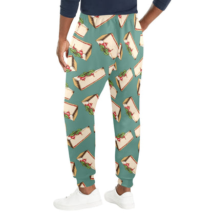 Cheesecake Pattern Print Design CK02 Men's Casual Track Pants
