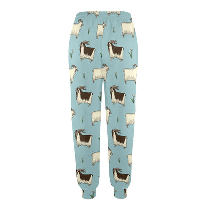 Goat Pattern Print Design 02 Women's Casual Track Pants