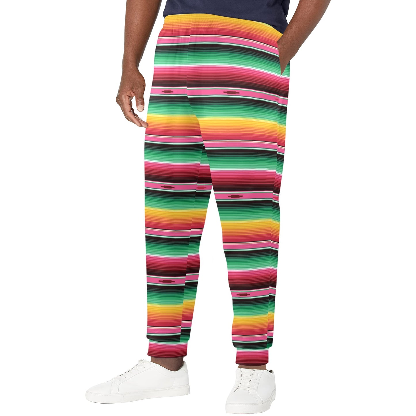 Mexican Blanket Classic Print Pattern Men's Casual Track Pants