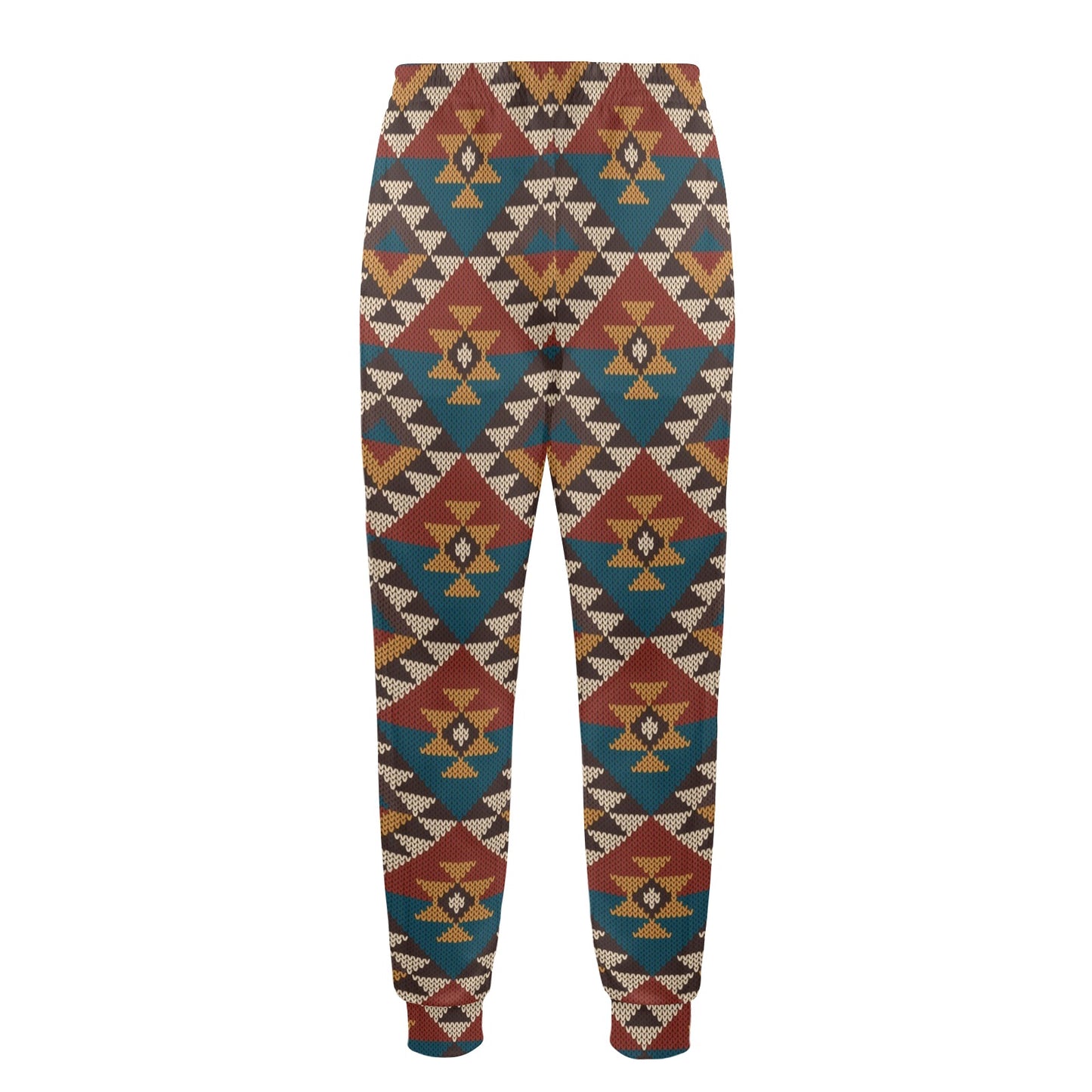Knit Aztec Tribal Men's Casual Track Pants