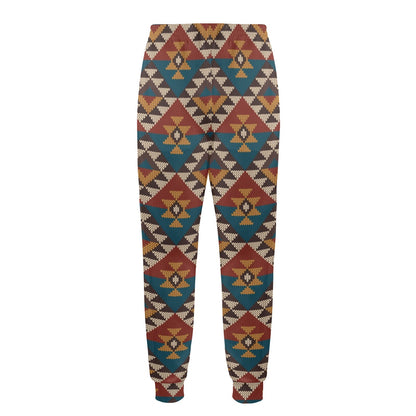 Knit Aztec Tribal Men's Casual Track Pants