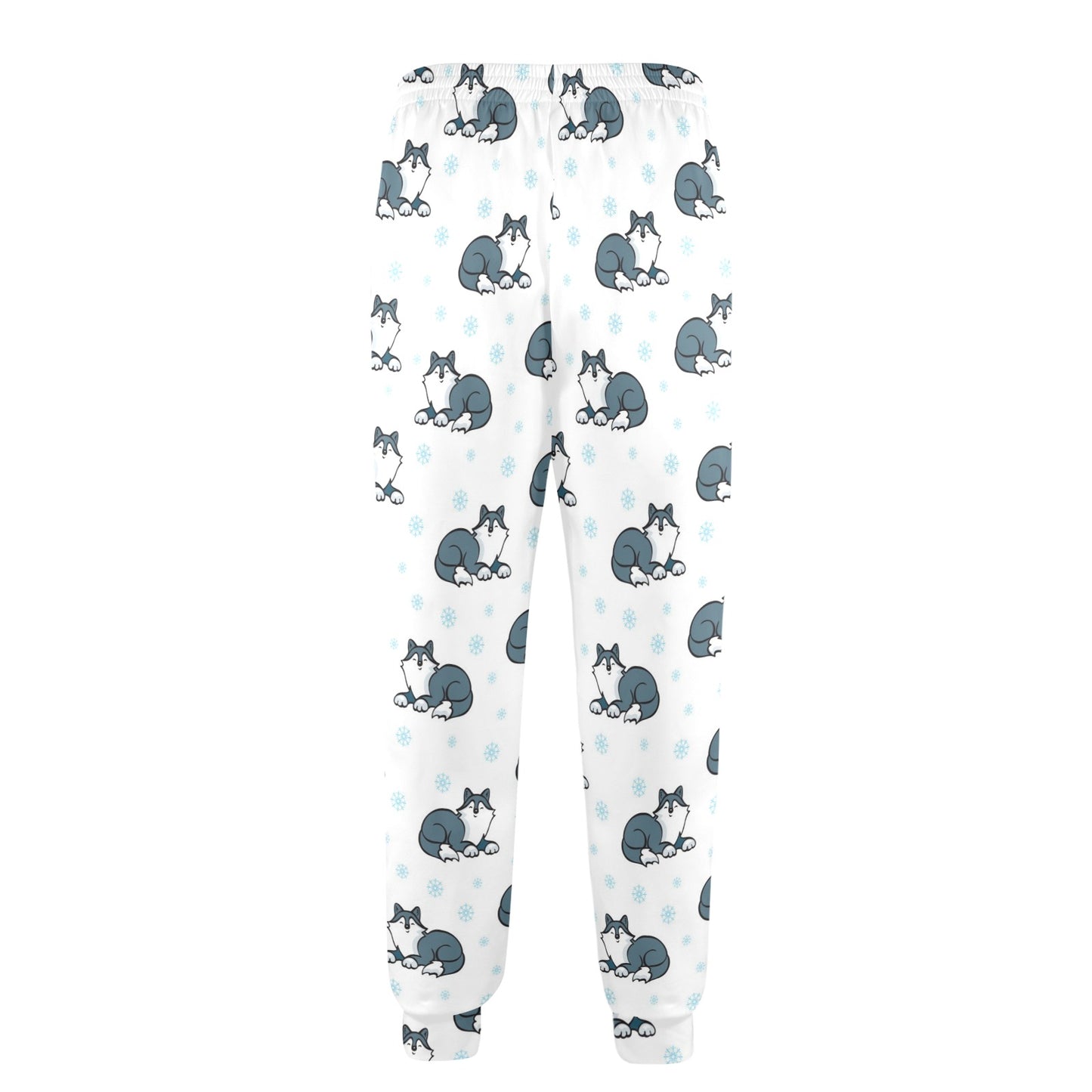 Alaskan Malamute Pattern Print Design 03 Men's Casual Track Pants
