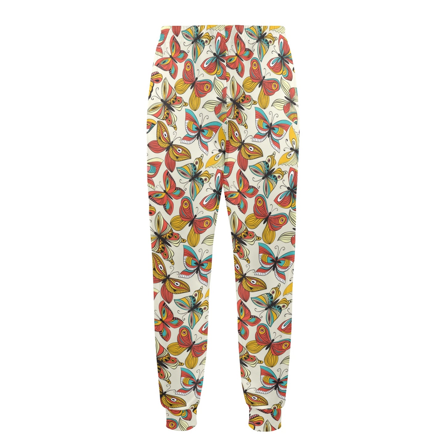 Butterfly Pattern Print Design 02 Men's Casual Track Pants