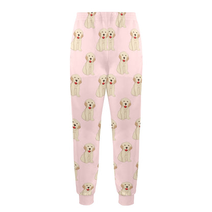 Golden Retriever Design Print Pattern JJ0278 Men's Casual Track Pants