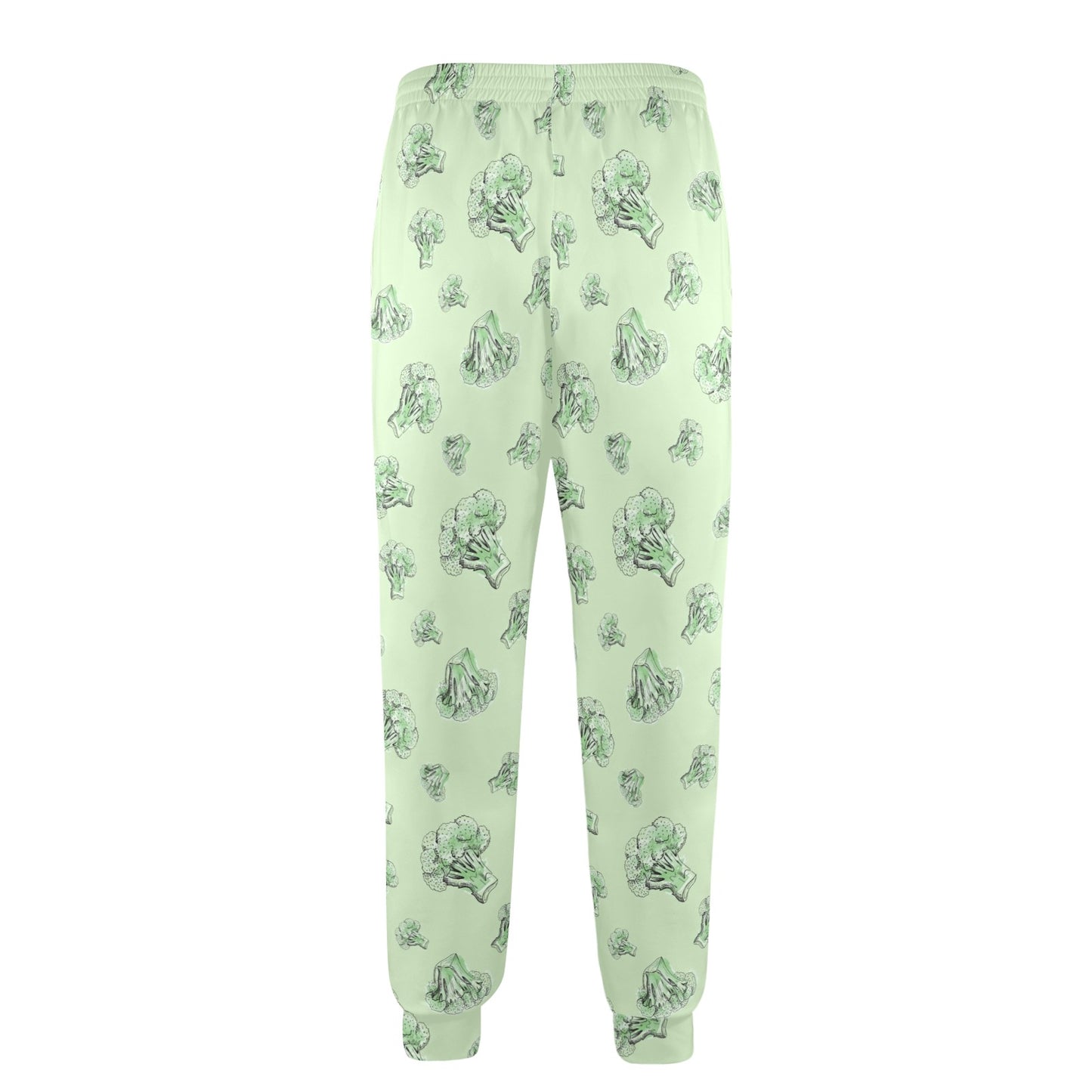 Broccoli Pattern Print Design 05 Men's Casual Track Pants