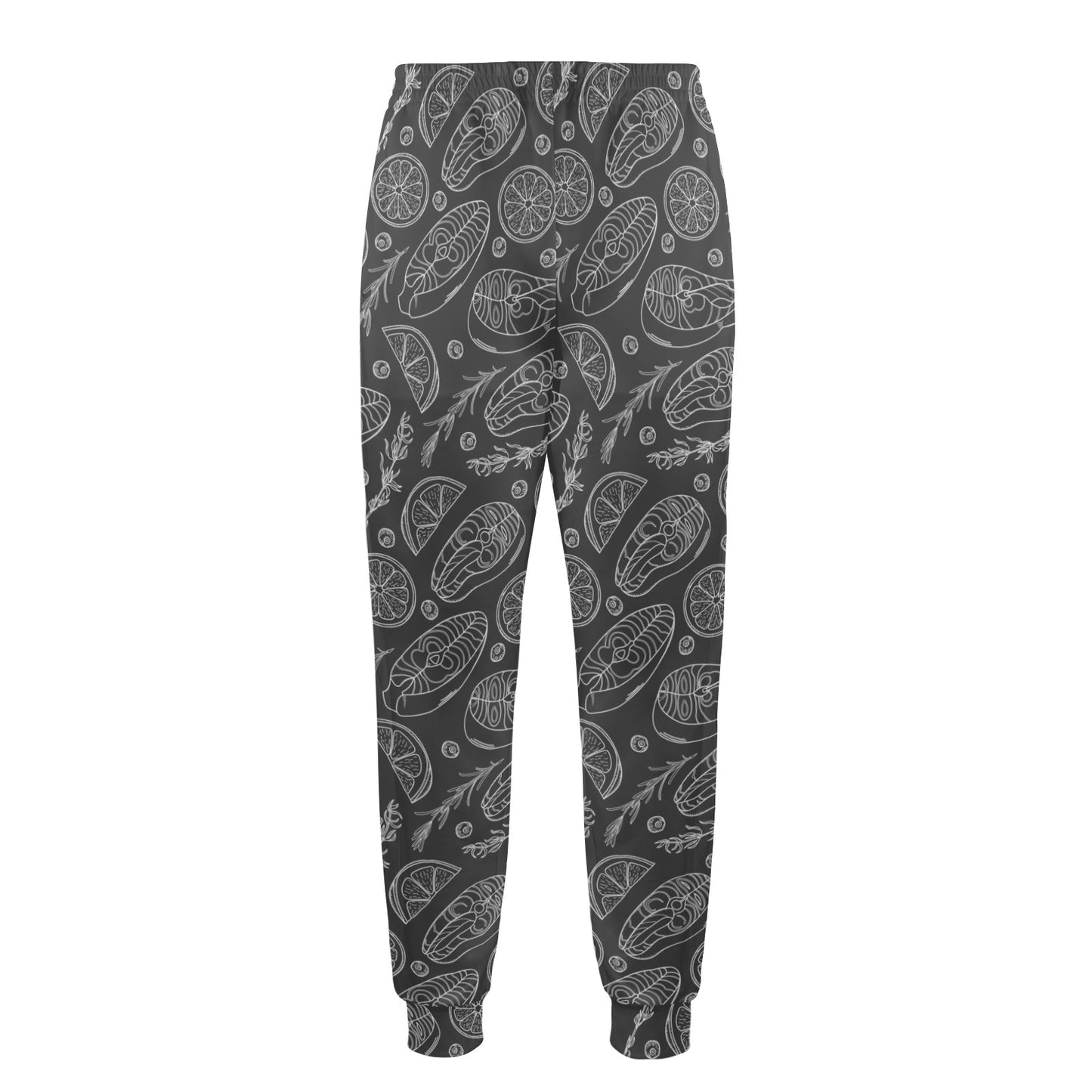 Steak Print Design LKS301 Men's Casual Track Pants
