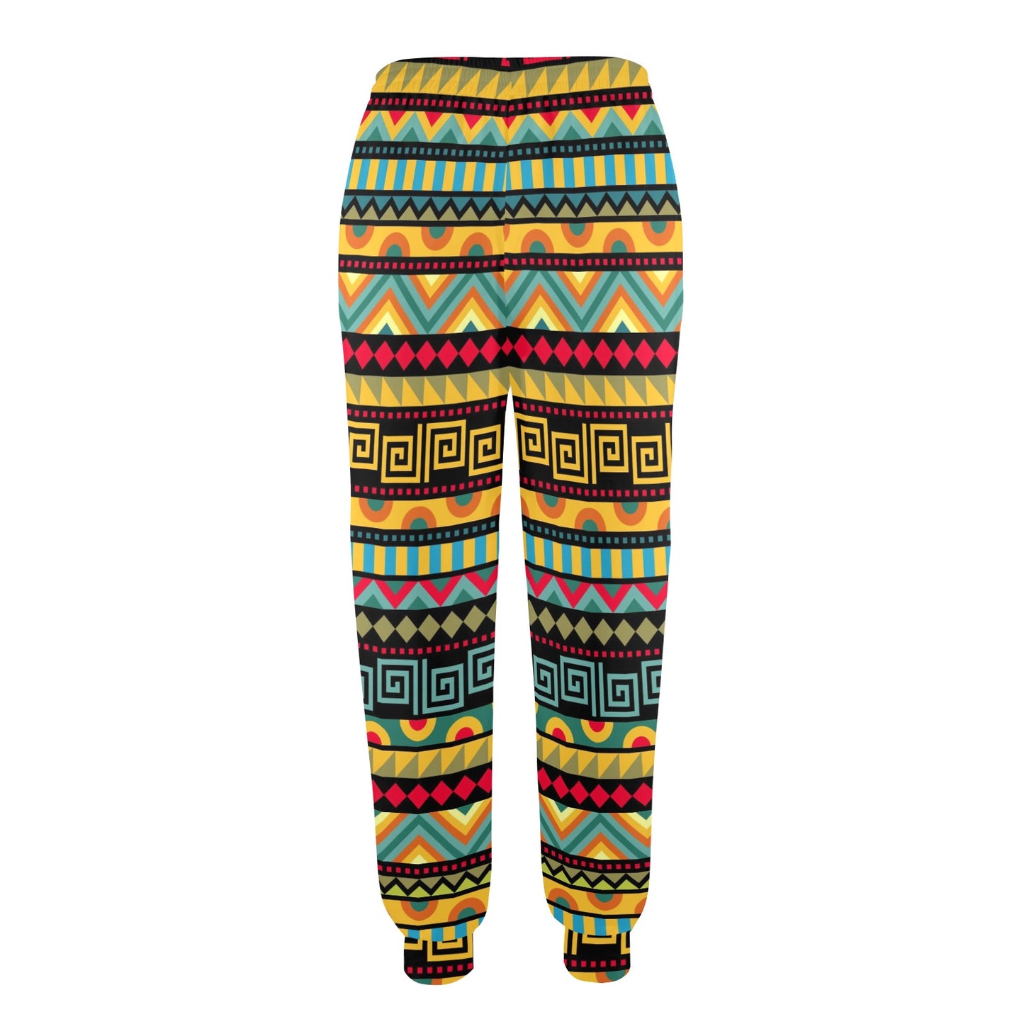 African Pattern Print Design 03 Women's Casual Track Pants