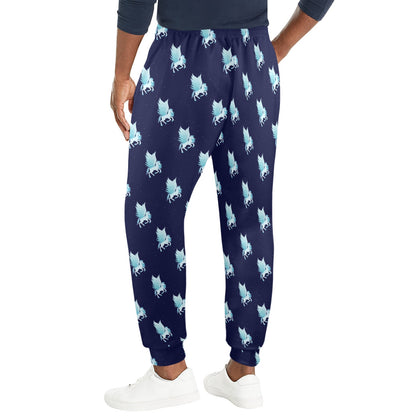 Pegasus Pattern Print Design 03 Men's Casual Track Pants